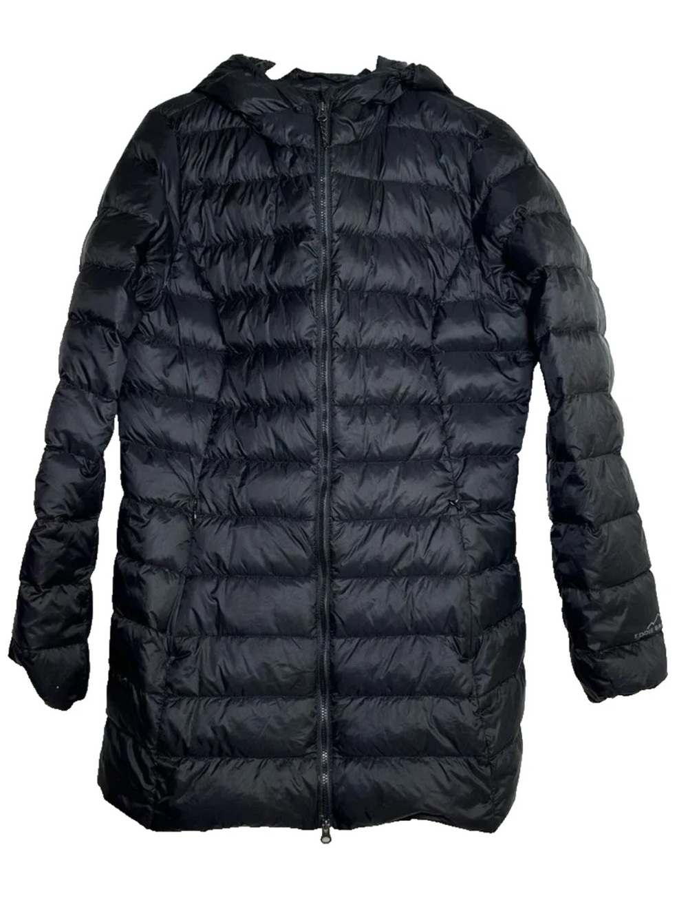 Eddie Bauer Puffer Jacket
Women's CirrusLite Down Parka
Coat Hood Black Small